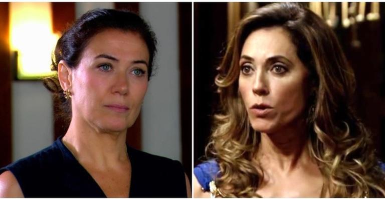 Griselda surpreende e coloca Tereza Cristina para correr em ‘Fina Estampa’