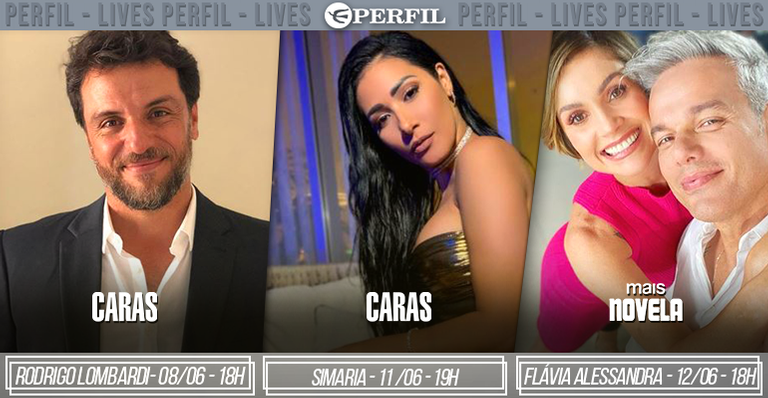 Agenda de lives da Editora Perfil