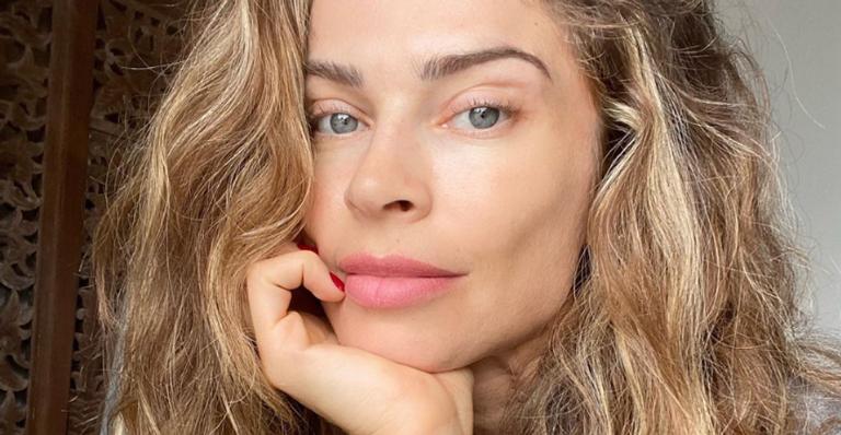 Grazi Massafera surge natural e sem maquiagem e impressiona web: ”Linda”