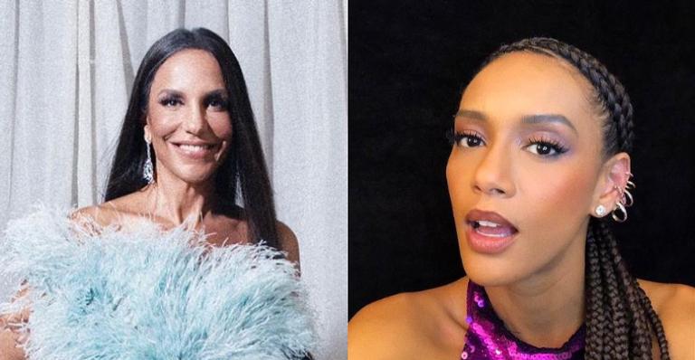 Ivete Sangalo anuncia live com Taís Araujo e fãs comemoram: ”Perco por nada”