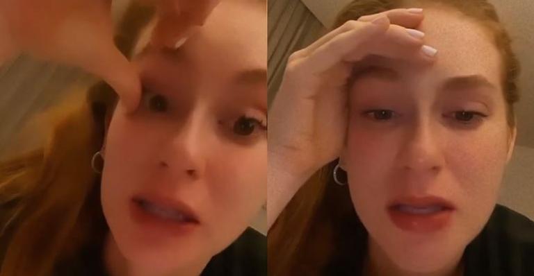 Marina Ruy Barbosa chora em desabafo na web: ”Cada um enfrentando seus próprios problemas”