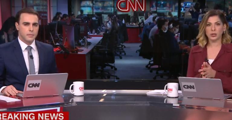 Apresentadores da CNN Brasil falam sobre invasão na TV Globo: ”Ódio precisa acabar”