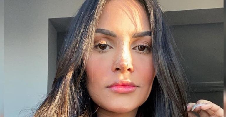 Ex-BBB Flayslane mostra antes e depois de cirurgia no nariz