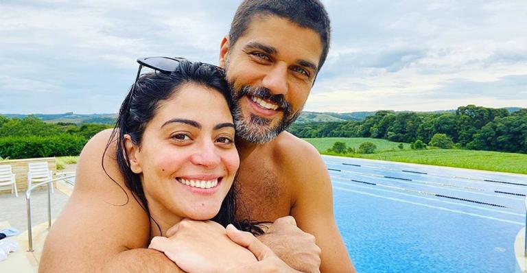 Carol Castro se declara para namorado Bruno Cabrerizo: ”Feliz Dia dos Namorados, meu mino!”