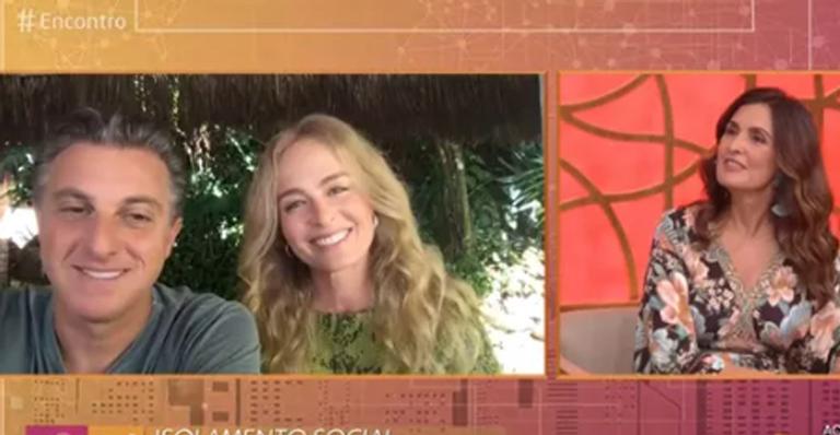 Luciano Huck e Angélica falam sobre Dia dos Namorados na quarentena