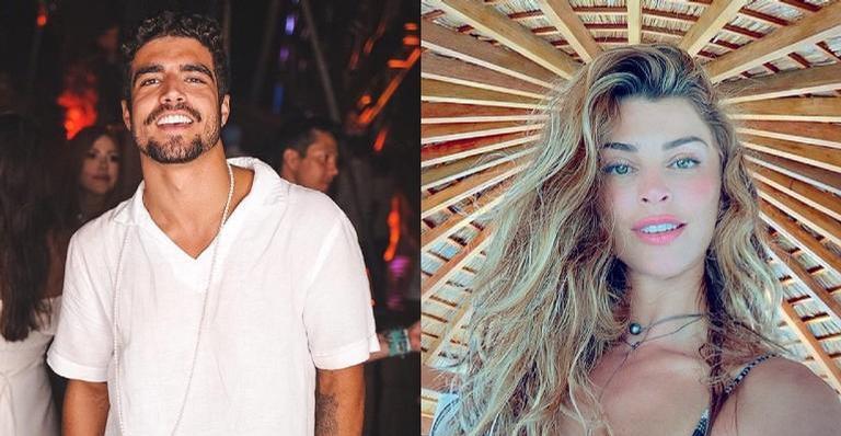 Caio Castro posta foto rara com Grazi Massafera no Dia dos Namorados