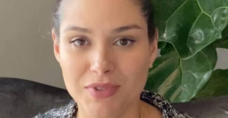 Fernanda Machado posa com o filho recém-nascido e celebra: ”Chegou trazendo muita luz”