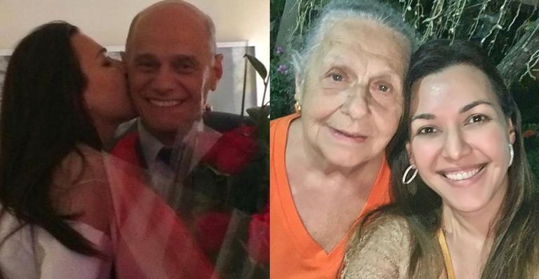 Viúva de Ricardo Boechat se emociona ao receber flores da mãe do jornalista no Dia dos Namorados