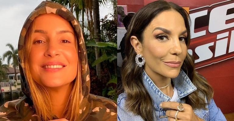 Claudia Leitte posta clique encantador em família e Ivete Sangalo se derrete