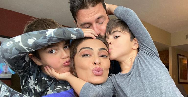 Juliana Paes mostra horta feita com a família e encanta: ”Hortelã que nós plantamos”