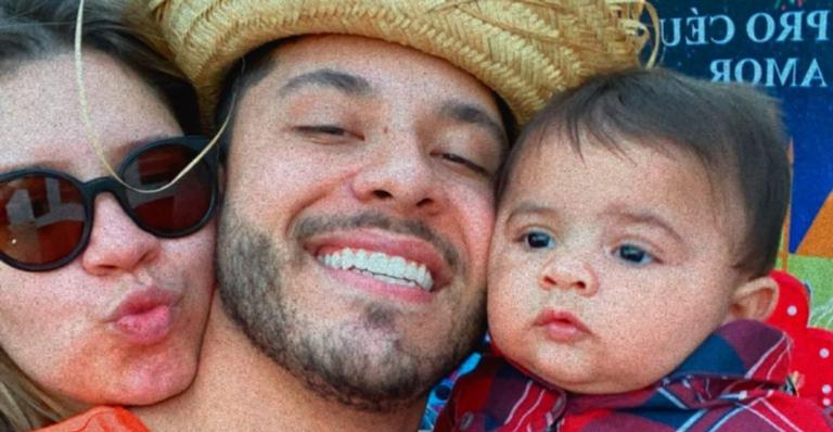 Marília Mendonça faz Festa Junina para celebrar 6 meses de Léo: ”Pro nosso caipira sertanejo!”