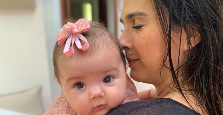 Tata Werneck diverte seguidores ao registrar momento fofo ao lado de sua filha, Clara Maria
