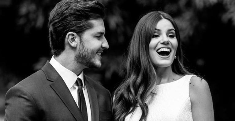 Camila Queiroz comemora dois anos de união com Klebber Toledo: ”Dia especial e inesquecível”