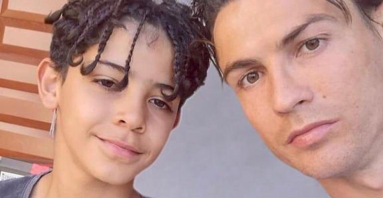 Cristiano Ronaldo celebra o décimo aniversário de seu primeiro filho: ”Como o tempo passou”