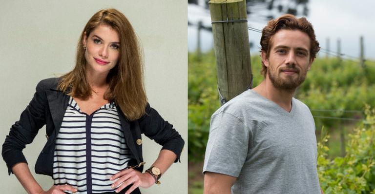 Alinne Moraes relembra cena beijando Rafael Cardoso em ‘Além do Tempo’ e agita web