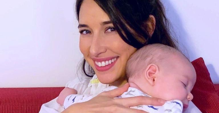 Giselle Itié posta clique fofíssimo do filho e explode o fofurômetro: ”Para alegrar o dia”
