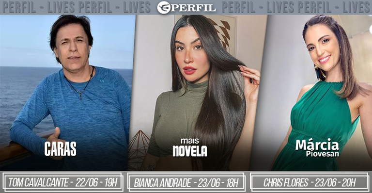 De Bianca Andrade a Tom Cavalcante. Agenda de lives da Editora Perfil