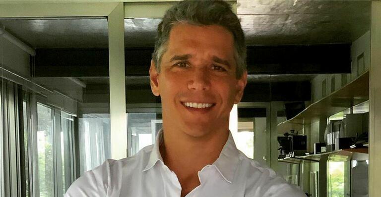 Filho caçula de Márcio Garcia rouba a cena com sorriso encantador