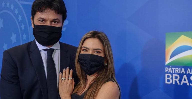 Patrícia Abravanel parabeniza o marido pelo novo cargo no governo: ”Tão marcante em nossas vidas”