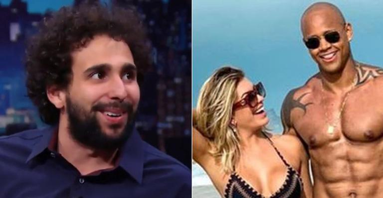 Murilo Couto faz piada com namoro de Léo Santana e Lorena Improta