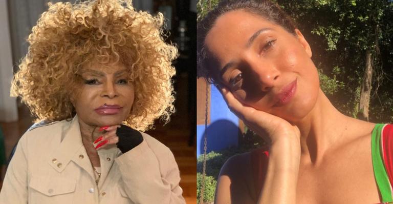 Camila Pitanga parabeniza Elza Soares com declaração emocionante: ”Deusa preta”