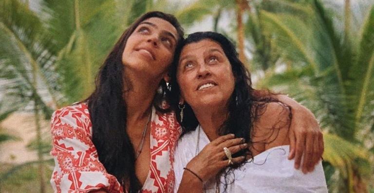 Regina Casé relembra clique do primeiro aniversário de sua filha, Benedita
