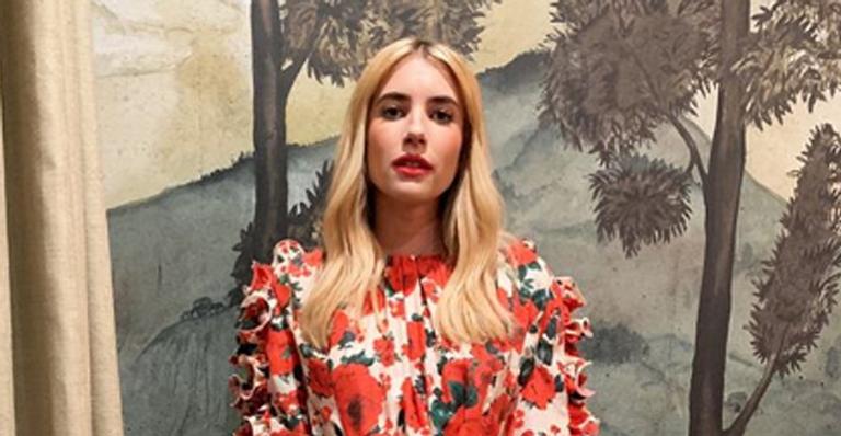 Emma Roberts está grávida do seu primeiro