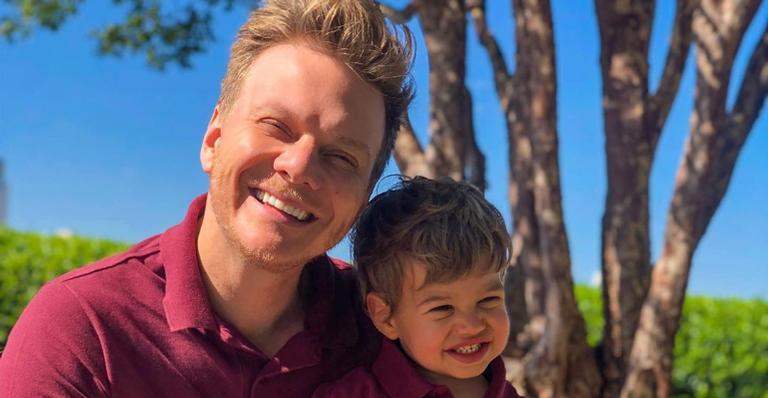 Michel Teló encanta ao compartilhar vídeo feito pelo filho: ”Coisa mais fofa”