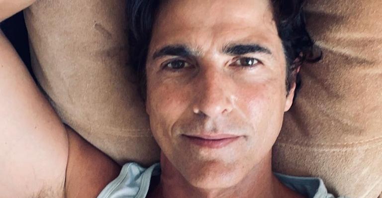 Reynaldo Gianecchini relembra visual inusitado: ”Primeira vez que deixei um bigodim”