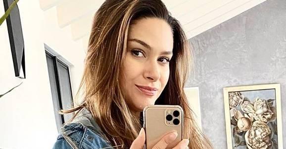 Fernanda Machado encanta com nova foto do filho recém-nascido: ”Mamãe babando nele”