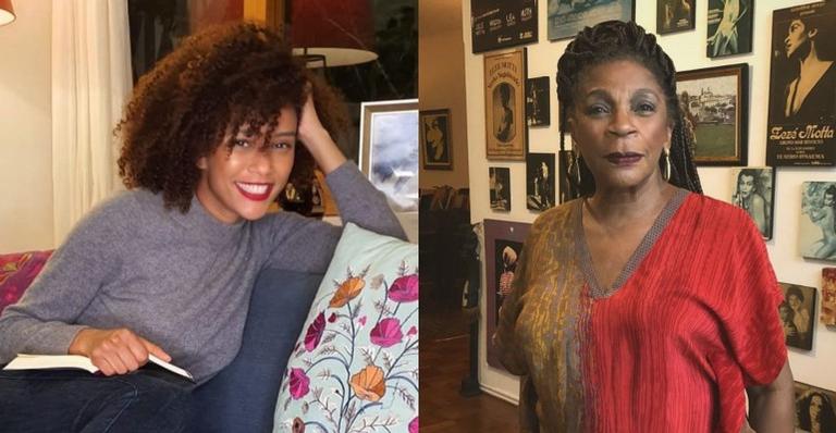 Taís Araújo faz declaração de aniversário para Zezé Motta: ”Viva nossa rainha”