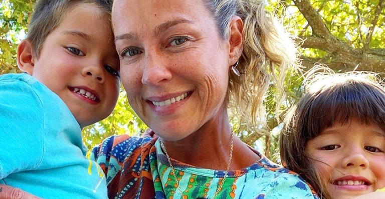 Luana Piovani posa com os filhos e agradece por ensinamentos sacrificantes: ”Me ajudam a evoluir”