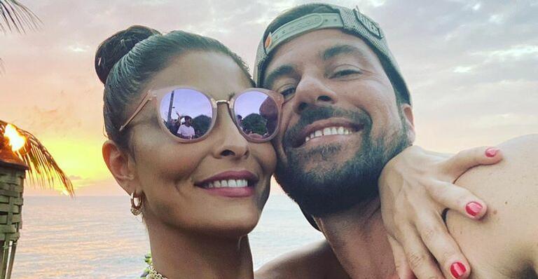 Marido de Juliana Paes flagra atriz em momento íntimo: ”Amo esses cliques espontâneos”