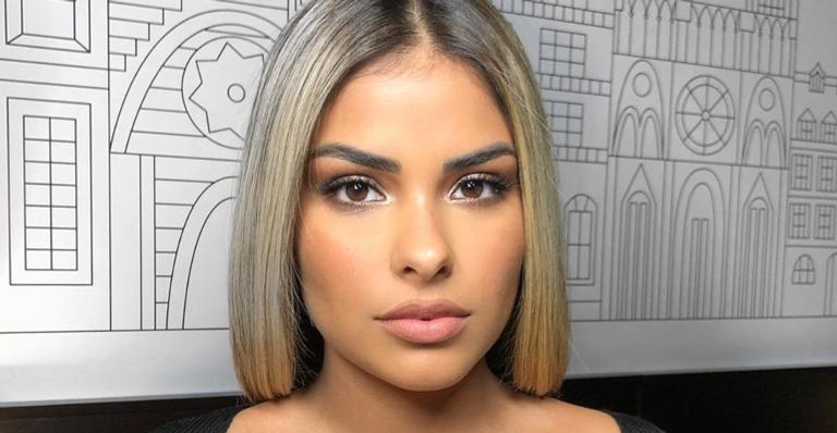 Munik Nunes dá adeus ao loiro, muda o visual e ganha elogio do namorado: ”Minha gata”