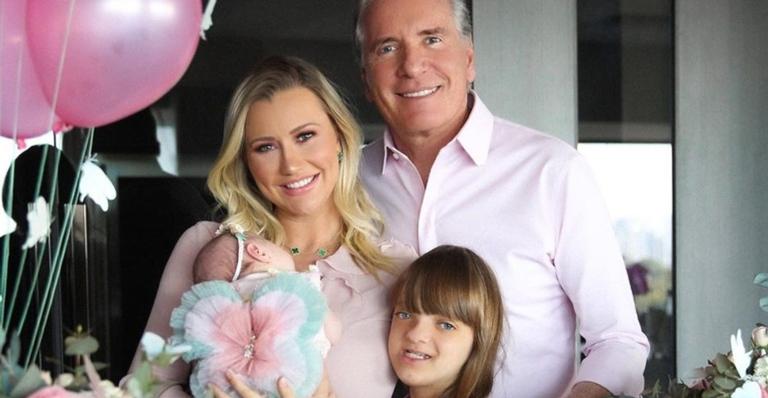 Roberto Justus se derrete com momento fofo entre as filhas, Rafaella e Vicky: ”Amor de irmãs!”