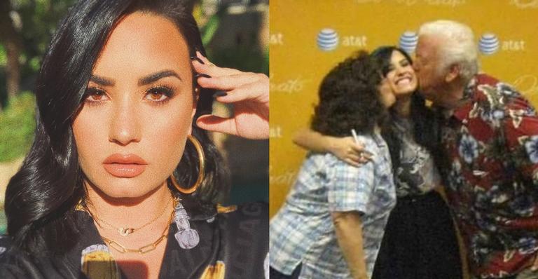 Demi Lovato fala sobre morte do avô e lamenta não poder se despedir: ”Amo você”