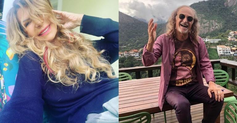 Elba Ramalho faz declaração de aniversário para Alceu Valença: ”Meu parceiro”
