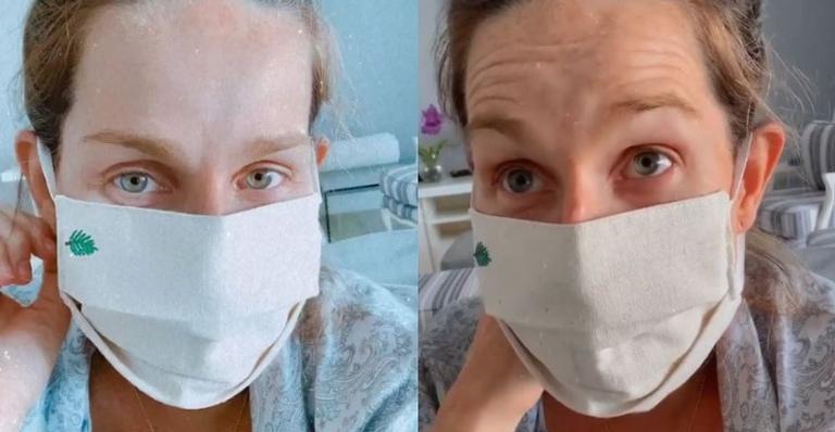 Diagnosticada com coronavírus, Mariana Weickert revela que ainda não beijou o filho recém-nascido