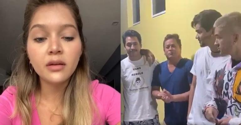 Filha de Leandro desabafa sobre acidente de carro envolvendo o irmão: ”Ficamos em choque”