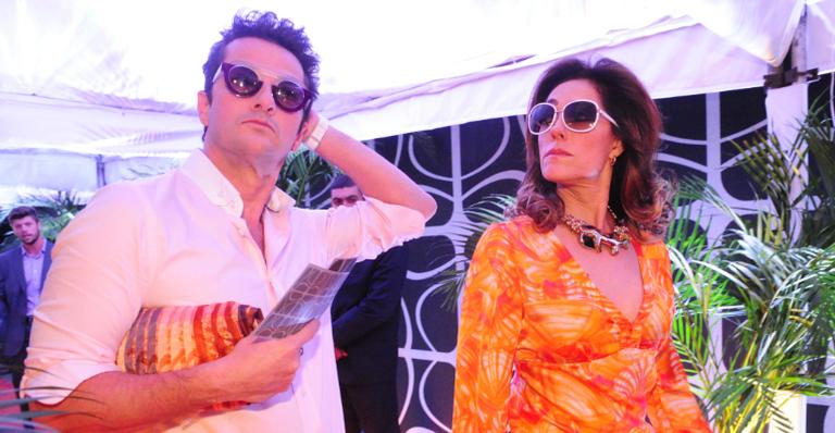 Após sucesso da reprise de Fina Estampa, Marcelo Serrado e Christiane Torloni confirmam live juntos
