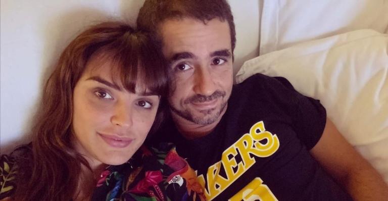 Rafa Brites comemora 10 anos ao lado de Felipe Andreoli
