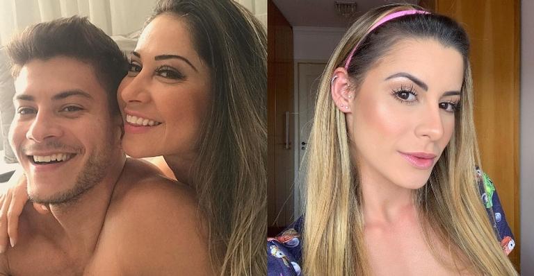 Mayra Cardi choca ao dizer que Arthur Aguiar mantém caso com ex-panicat Arícia Silva desde 2018