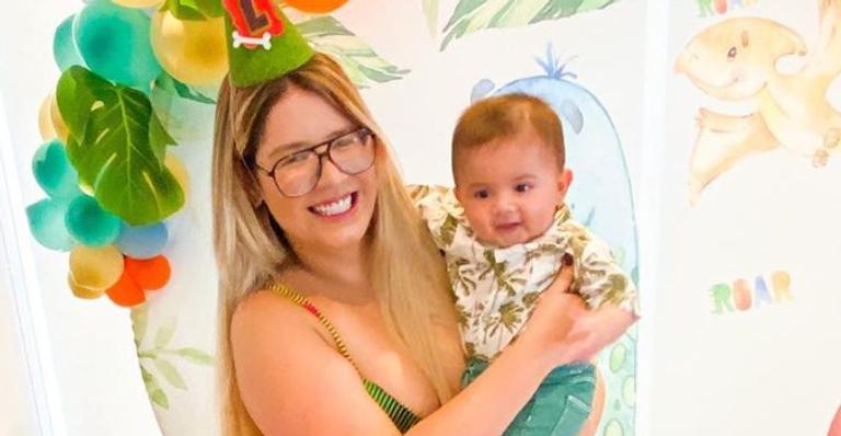 Marília Mendonça derrete o coração dos seus seguidores ao compartilhar clique do filho, Léo