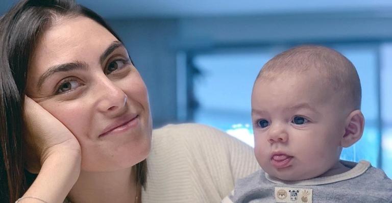 Mariana Uhlmann posta clique sorridente do caçula e web se derrete: ”Meu Deus”