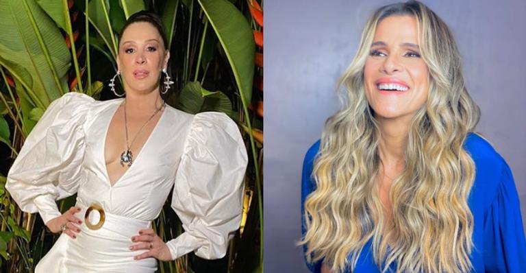 Mesmo atrasada, Claudia Raia parabeniza Ingrid Guimarães: ”Uma mulher guerreira maravilhosa”