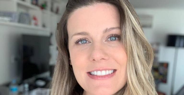 Grávida, Daiana Garbin exibe a barriguinha e revela nome da primeira filha com Tiago Leifert