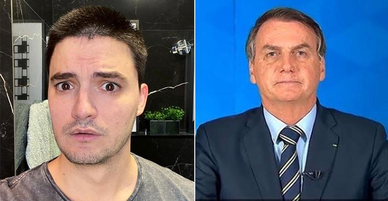 Felipe Neto fala sobre o presidente Jair Bolsonaro: ”Morrer seria o pior dos cenários”
