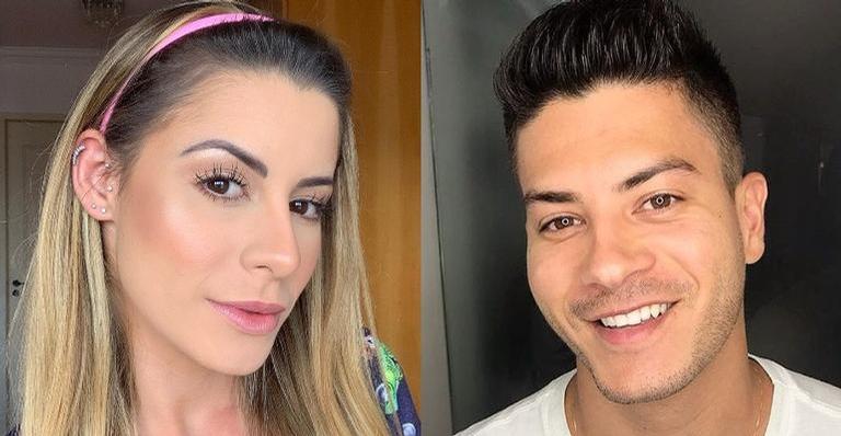 Aricia Silva fala sobre Arthur Aguiar e garante: ”Não sou mentirosa”