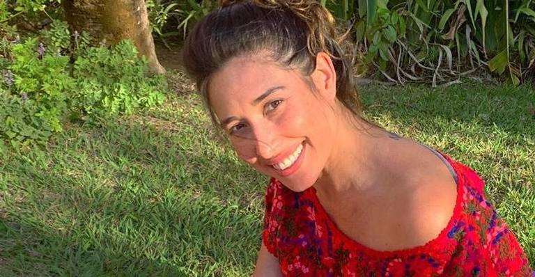Giselle Itié encanta ao mostrar novo clique do filho: ”Meu gordinho lindo”