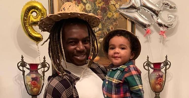 Jonathan Azevedo comemora os 9 meses do filho: ”Bebê gigante”